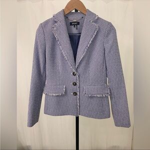 DKNY tweed navy blue blazer